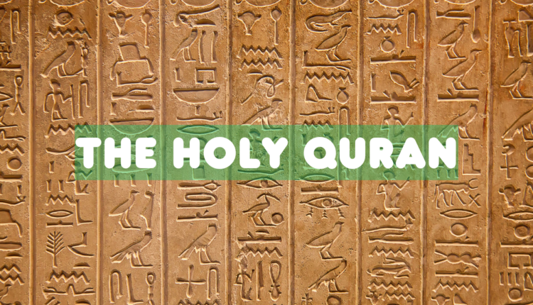 The holy Quran